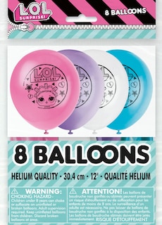 Foto 6 | Foto 6 | Set Único De Globos Lol Balloons Para Fiesta De Cumpleaños De Látex Y Aluminio - Venta Internacional.