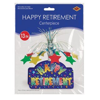Foto 3 | Foto 3 | Centerpiece Happy Retirement Beistle (1 Unidad), Accesorio Para Fiestas - Venta Internacional.