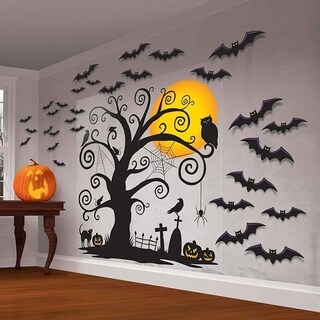 Foto 2 | Foto 2 | Kit De Decoración De Pared Amscan Family Friendly Mega Value X6 - Venta Internacional.