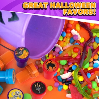 Foto 6 | Foto 6 | Set De Sellos Artcreativity Halloween Para Niños Con 100 Sellos - Venta Internacional.