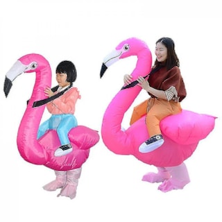 Foto 3 | Foto 3 | Disfraz De Baile Huoguo Flamingo Para Fiesta Navideña De Cosplay - Venta Internacional.