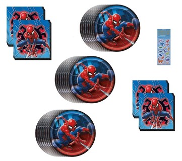 Foto 1 | Foto 1 | Paquete De Artículos De Fiesta Ultimate Spiderman Birthday X24 - Venta Internacional.