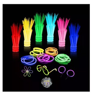 Foto 2 | Foto 2 | Pulseras Neon Cyalume Luminosas Multicolor 212 Piezas