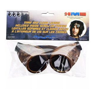 Foto 2 | Foto 2 | Gafas De Disfraz Hms Wasteland Con Lentes Transparentes Y Oscuras - Venta Internacional.