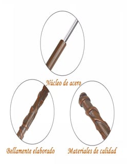 Foto 2 | Foto 2 | Varitas Mágicas De Harry Potter + Termo de Regalo GÜISH