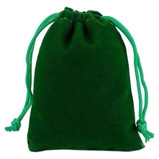 Foto 2 | Foto 2 | Bolsas De Terciopelo para Regalos Ventdepot Mxvgn-001 1pieza Color Verde Bolsa Organza