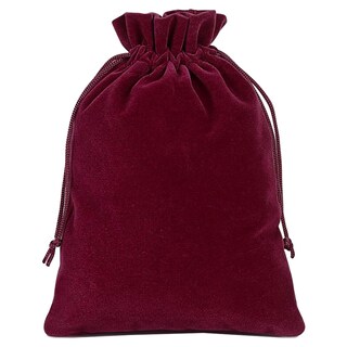 Foto 1 | Foto 1 | Bolsa de Terciopelo para Detalles de Fiesta VentDepot MXVCM-001 Color Vino 1 Pieza