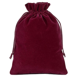 Foto 2 | Foto 2 | Bolsa de Terciopelo para Detalles de Fiesta VentDepot MXVCM-001 Color Vino 1 Pieza
