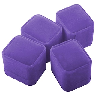 Foto 3 | Foto 3 | Joyero de Terciopelo VentDepot Mxvlv-001 Morado 1 Pieza