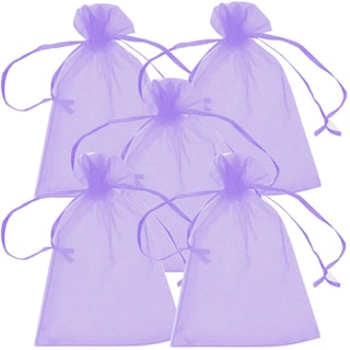 Foto 2 | Foto 2 | Bolsa para Dulces Ventdepot Mxpob-005 5 piezas Moradas de Organza