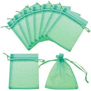 Foto 3 | Foto 3 | Morralitos de Organza Ventdepot Mxpfg-004 4 piezas Verdes