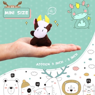 Foto 2 | Foto 2 | Set De Juguetes Con Minianimales De Peluche Sumind, 42 Unidades, Para Fiesta De Pascua - Venta Internacional.