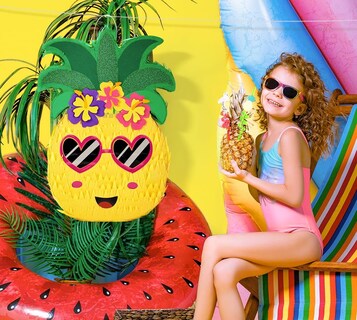 Foto 7 | Foto 7 | Piñata Wernnsai Piña Pequeña Con Venda En Los Ojos Y Bate Para Niños - Venta Internacional.