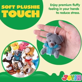 Foto 5 | Foto 5 | Surtido De Minijuguetes De Peluche Joyin Para Niños, Paquete De 12 - Venta Internacional.