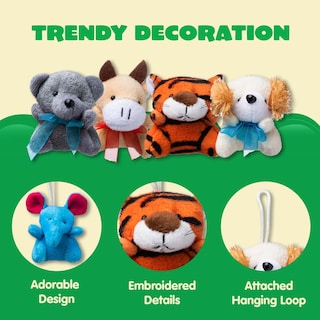 Foto 7 | Foto 7 | Surtido De Minijuguetes De Peluche Joyin Para Niños, Paquete De 12 - Venta Internacional.