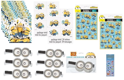 Foto 1 | Foto 1 | Paquete De Artículos Para Fiestas Unique Despicable Me Con Bolsas De Botín - Venta Internacional.