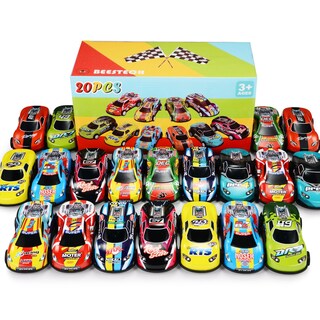 Foto 6 | Foto 6 | Toy Cars Beestech, Con Cierre Retráctil De Metal, 8,6 Cm, 20 Unidades, Para Niños - Venta Internacional.