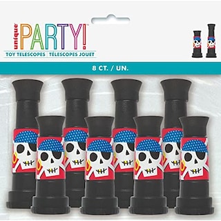 Foto 1 | Foto 1 | Telescopio Ahoy Pirate Único, Multicolor, De Party Favor (8 Unidades) - Venta Internacional.