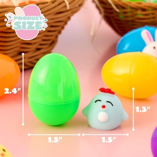 Foto 7 | Foto 7 | Huevos De Pascua Precargados Joyin, 24 Unidades, Con Juguetes Mochi Squishy - Venta Internacional.
