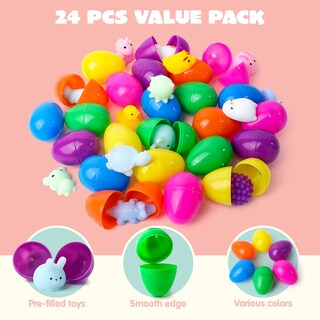 Foto 4 | Foto 4 | Huevos De Pascua Prerellenos De Mochi Squishy Toy Joyin, 24 Unidades - Venta Internacional.