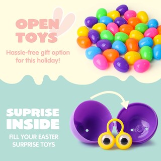 Foto 4 | Foto 4 | Huevos De Pascua Precargados Joyin, 144 Unidades, Con Juguetes Y Pegatinas - Venta Internacional.