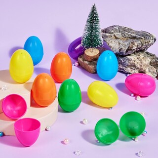 Foto 7 | Foto 7 | Huevos De Pascua Joyin De Plástico Rellenables De 8 Cm, 264 Unidades, Para Caza De Pascua - Venta Internacional.