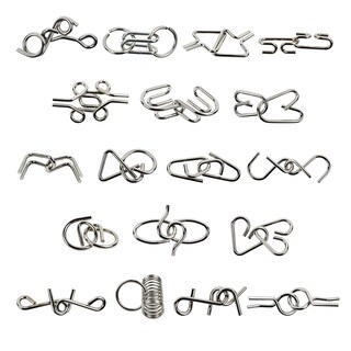 Foto 2 | Foto 2 | Juego De Rompecabezas Acertijos De Huevos De Pascua Rellenos De Metal X18 - Venta Internacional.