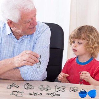 Foto 6 | Foto 6 | Juego De Rompecabezas Acertijos De Huevos De Pascua Rellenos De Metal X18 - Venta Internacional.