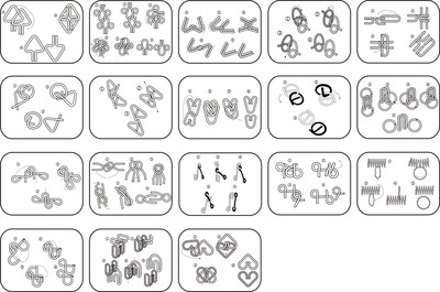 Foto 7 | Foto 7 | Juego De Rompecabezas Acertijos De Huevos De Pascua Rellenos De Metal X18 - Venta Internacional.