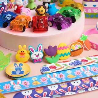 Foto 6 | Foto 6 | Huevos De Pascua Precargados Joyin, 100 Unidades Con Varios Juguetes Y Pegatinas - Venta Internacional.