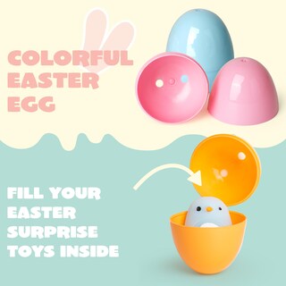 Foto 3 | Foto 3 | Huevos De Pascua De Plástico Joyin, 25 Unidades, Colores Pastel, 5,8 Cm - Venta Internacional.