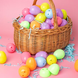 Foto 7 | Foto 7 | Huevos De Pascua De Plástico Joyin, 25 Unidades, Colores Pastel, 5,8 Cm - Venta Internacional.