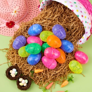 Foto 7 | Foto 7 | Huevos De Pascua De Plástico Joyin Con Arcoíris Iridiscente De 8 Cm, 72 Unidades - Venta Internacional.