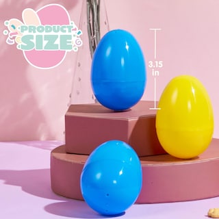 Foto 4 | Foto 4 | Huevos De Pascua Joyin De 8 Cm, Rellenables De Plástico, Coloridos, 36 Unidades - Venta Internacional.