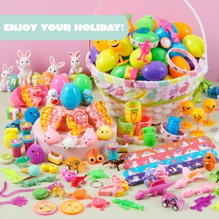 Foto 6 | Foto 6 | Huevos De Pascua Precargados Joyin, 100 Unidades, Con Juguetes Novedosos - Venta Internacional.