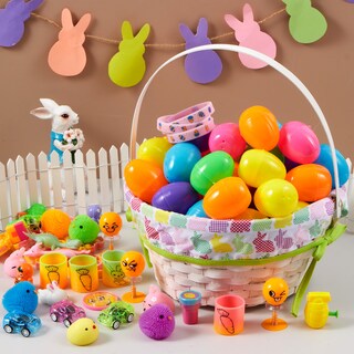 Foto 7 | Foto 7 | Huevos De Pascua Precargados Joyin, 100 Unidades, Con Juguetes Novedosos - Venta Internacional.