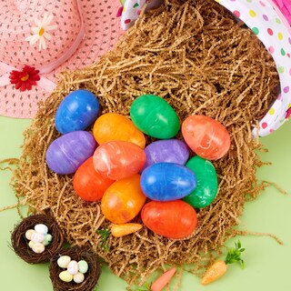 Foto 6 | Foto 6 | Huevos De Pascua De Plástico Joyin Con Forma De Arcoíris Iridiscente De 8 Cm, 72 Unidades - Venta Internacional.