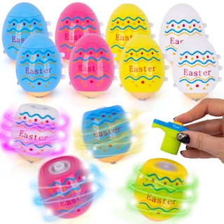 Foto 1 | Foto 1 | Set De 12 Peoncillos Con Forma De Huevo De Pascua Artcreativity Para Niños - Venta Internacional.