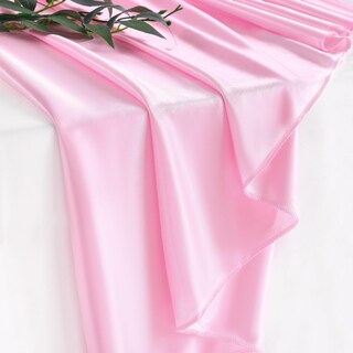 Foto 5 | Foto 5 | Faldón De Mesa Queendream De Poliéster Rosa De 2,7 M Para Baby Shower - Venta Internacional.
