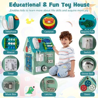 Foto 3 | Foto 3 | Casa Interactiva Costway Musical-Venta Internacional