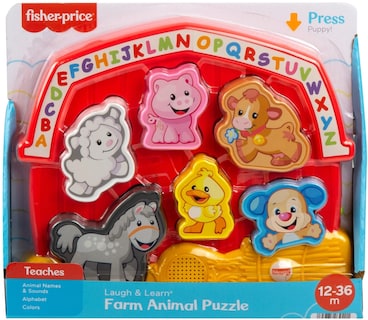 Foto 6 | Foto 6 | Juguete Clasificador de Formas Fisher-Price Laugh & Learn Farm - Venta Internacional