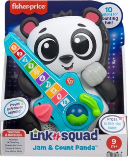 Foto 6 | Foto 6 | Juguete Didáctico Fisher-price Link Squad Jam & Count Panda - Venta Internacional