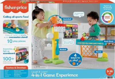 Foto 6 | Foto 6 | Juguete Educativo Para Niños Pequeños Fisher-price Laugh & Learn 4 En 1 - Venta Internacional.