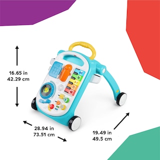Foto 4 | Foto 4 | Push Walker Baby Einstein Musical Mix 'n Roll Blue 4 En 1 - Venta Internacional.