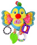 Juguete de Peluche Sonaja y Mordedera para Bebé