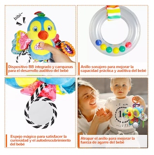 Foto 3 | Foto 3 | Peluche Sonaja y Mordedera para Bebé