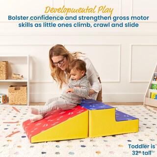 Foto 3 | Foto 3 | Set De Juego Para Niños Pequeños Ecr4kids Softzone Little Me Climb And Slide - Venta Internacional.