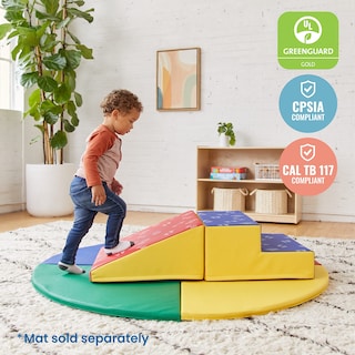 Foto 4 | Foto 4 | Set De Juego Para Niños Pequeños Ecr4kids Softzone Little Me Climb And Slide - Venta Internacional.