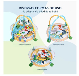 Foto 4 | Foto 4 | Gimnasio Bebé Interactivo Tapete Didáctico Infantil Nube