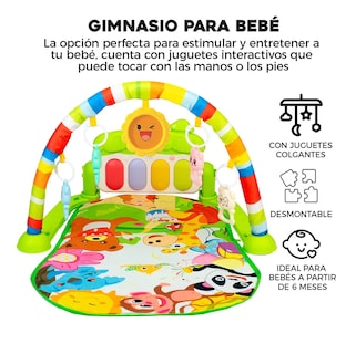 Foto 2 | Foto 2 | Gimnasio Acolchado Lab.g Bebe Con Piano Verde